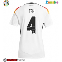 Ženske Nogometnih dresov Nemčija Jonathan Tah #4 Domači EP 2024 Kratki rokavi